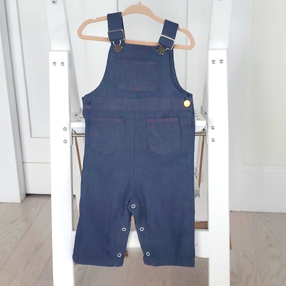 Vintage 1970's Denim Overalls